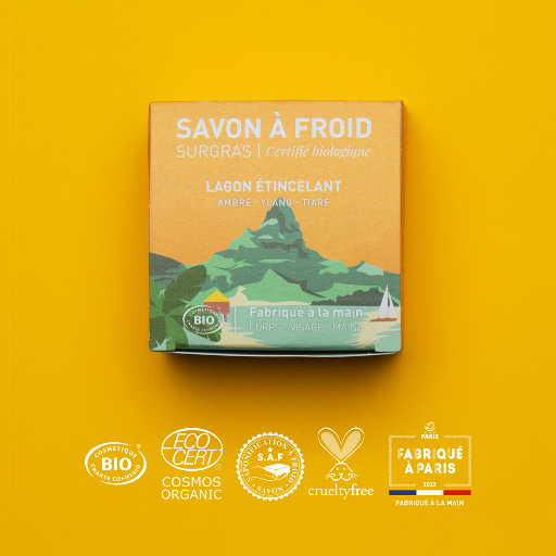 Lagon Étincelant, savon voyage