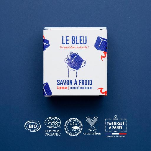 Le Bleu, boîte bleu marine