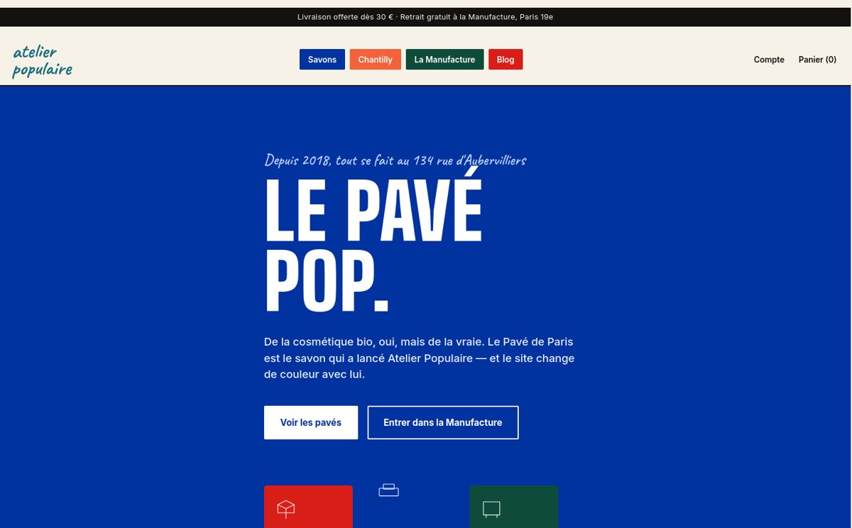 Planche Le Pavé pop